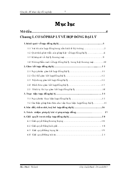 Chế độ pháp lý về hợp đồng đại lý và thực tiễn tại Công ty TNHH Nhà nước 1 thành viên Xuân Hoà