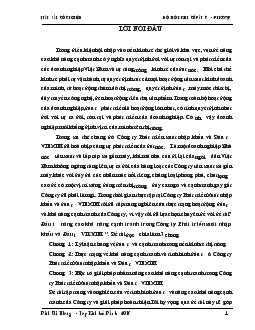 Đầu tư nâng cao khả năng cạnh tranh trong Công ty Phát triển XNK và Đầu tư VIEXIM