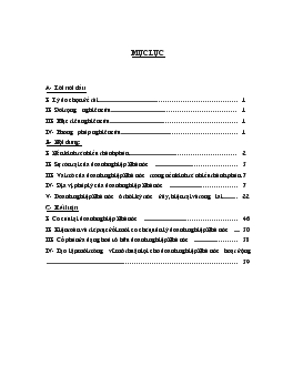 Doanh nghiệp nhà nước trong nền kinh tế nhiều thành phần