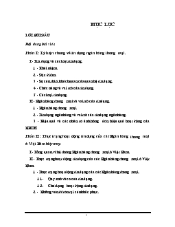 Giải pháp mở rộng và nâng cao hiệu quả hoạt động tín dụng của Ngân hàng Thương mại ở Việt Nam hiện nay