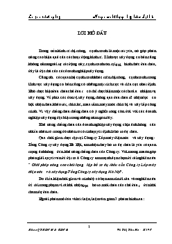 Giải pháp nâng cao chất lượng lập hồ sơ dự thầu của Công ty Lắp máy điện nước và xây dựng - Tổng Công ty xây dựng Hà Nội