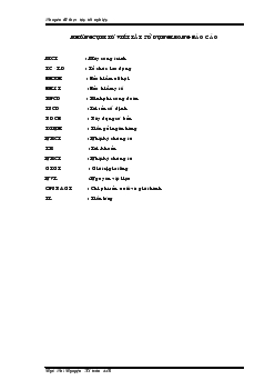 Hoàn thiện công tác kế toán tập hợp chi phí sản xuất và tính giá thành sản phẩm ở Công ty Cơ khí ô tô 1-5