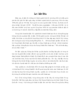 Hoàn thiện hoạt động thu hút thị trường khách Trung Quốc đến khách sạn Hà Nội (thông qua các dịch vụ bổ sung)