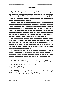 Kế toán chi phí sản xuất và tính giá thành sản phẩm tại Công ty Xi măng Hải Phòng