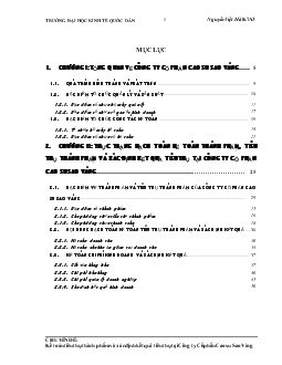 Kế toán tiêu thụ thành phẩm và xác định kết quả tiêu thụ tại Công ty Cao su Sao Vàng