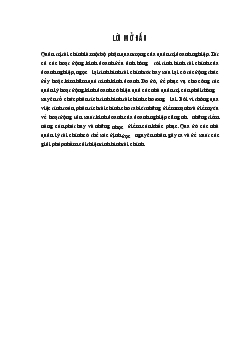Lý luận chung về phân tích tài chính - Phương pháp phân tích tài chính - tình hình tài chính và hiệu quả tài chính qua phân tích tài chính (chương 1)