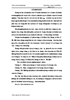 Một số biện pháp nhằm nâng cao hiệu quả sử dụng vốn tại Công ty cổ phần Xây Dựng và Đầu Tư Hà Nội