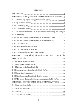 Một số giải pháp để phát triển du lịch văn hoá ở Hà Nội