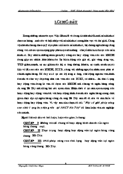 Một số giải pháp nâng cao chất lượng huy động vốn tại Ngân hàng thương mại cổ phần Công Thương (VietinBank) Hà Tây
