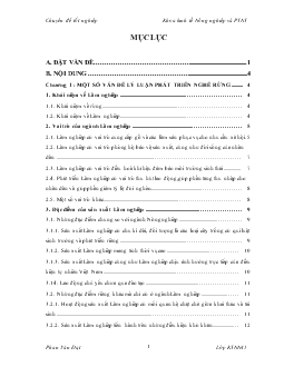 Một số giải pháp phát triển nghề rừng ở huyện Yên Thế tỉnh Bắc Giang