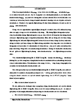 Những giải pháp nhằm hoàn thiện công tác thanh toán bù trừ tại chi nhánh Ngân hàng nông nghiệp và phát triển nông thôn (AgriBank) Láng Hạ