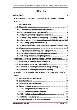 Thiết kế bộ nguồn chỉnh lưu - Động cơ điện một chiều