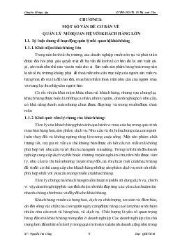 Thực trạng công tác quản lý mối quan hệ khách hàng lớn tại Bưu điện huyện Văn Giang tỉnh Hưng yên