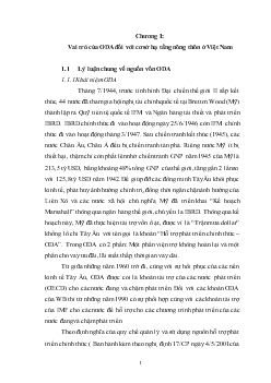Thực trạng quản lý sử dụng vốn ODA tại dự án ngành cơ sở hạ tầng nông thôn thuộc Ban quản lý các dự án Nông nghiệp
