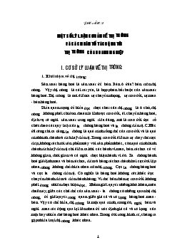Thực trạng tình hình thị trường tiêu thụ sản phẩm của Công ty Xăng dầu hàng không Việt Nam