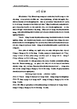 Thực trạng và một số biện pháp nâng cao hiệu quả sử dụng vốn lưu động ở Công ty Dụng cụ Cắt và Đo lường Cơ khí