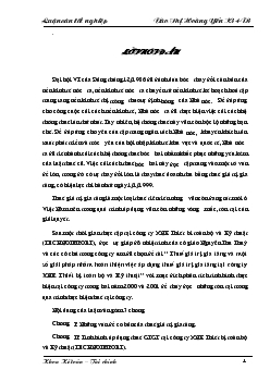 Thuế giá trị gia tăng và một số giải pháp nhằm hoàn thiện việc áp dụng thuế giá trị gia tăng tại Công ty XNK Thiết bị toàn bộ và Kỹ thuật