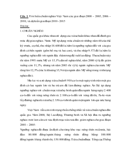 Tìm hiểu chuẩn nghèo Việt Nam các giai đoạn 2000 - 2005, 2006 - 2010, và dự kiến giai đoạn 2010 - 2015. Tìm hiểu hệ thống chính sách xoá đói giảm nghèo giai đoạn 2006 - 2010