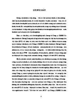 Tổ chức kế toán nguyên vật liệu tại Công ty TNHH cơ khí chính xác Thăng Long