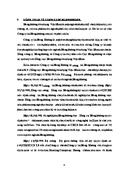 Báo cáo Thực tập tại Công ty In Hàng Không