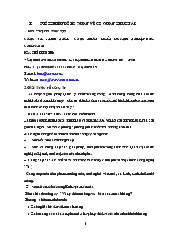 Báo cáo Thực tập tại Công ty TNHH người cùng phát triển doanh nghiệp