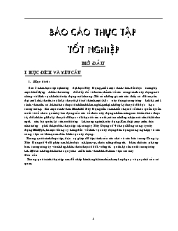 Báo cáo Thực tập tại Công ty Xây dựng số 4 thuộc Tổng Công ty xây dựng Hà Nội