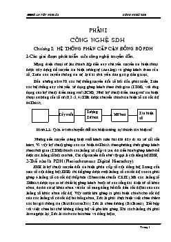 Công nghệ SDH. Truyền dẫn SDH trên hệ thống Vi ba số