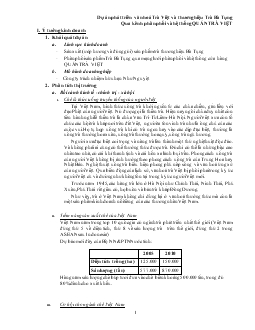 Dự án phát triển văn hoá Trà Việt & thương hiệu Trà Bà Tụng qua kênh phân phối & hệ thống QUÁN TRÀ VIỆT