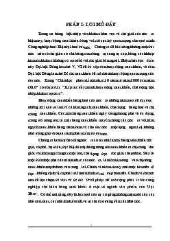Giải pháp để mở rộng phát triển công nghiệp chế biến hàng xuất khẩu ở Một số ngành sản phẩm của Việt Nam