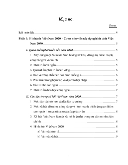 Hình ảnh Việt Nam năm 2030