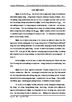 Kế hoạch phát triển du lịch Nghệ An thời kỳ 2006-2010