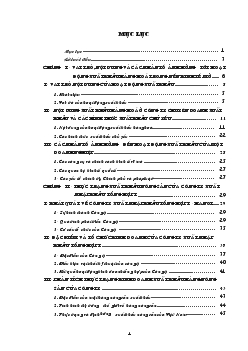 Một số giải pháp chủ yếu nhằm thúc đẩy Xuất khẩu hàng hoá nông sản tại Công ty XNK Tổng hợp 1 (GENERALEXIM)
