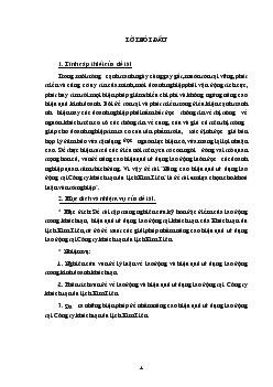 Nâng cao hiệu quả sử dụng lao động tại Công ty Khách sạn du lịch Kim Liên