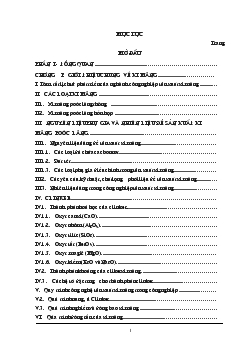 Nghiên cứu, khảo sát, ứng dụng thử một số chất trợ nghiền có nguồn gốc hữu cơ đối với quá trình nghiền xi măng