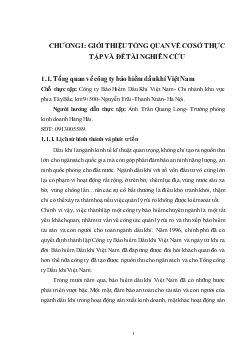 Phân tích & thiết kế chương trình quản lý hợp đồng bảo hiểm