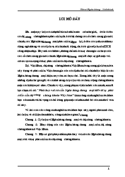 Phát huy vai trò của Ngân hàng Thương mại đối với sự phát triển của thị trường chứng khoán Việt Nam
