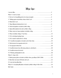 Phát triển du lịch bền vững tại Sầm Sơn