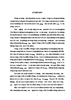 Phương thức thâm nhập thị trường nước ngoài của Công ty Dệt Len Mùa Đông & Một số bài học kinh nghiệm