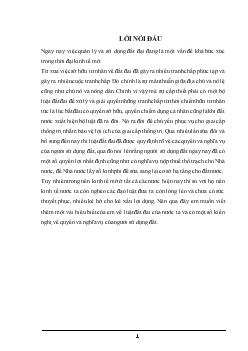 Quyền & nghĩa vụ sử dụng đất đai