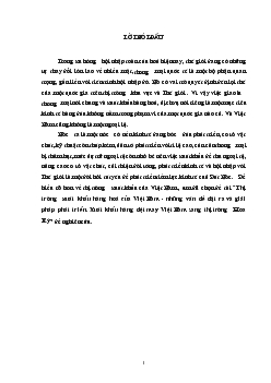Thị trường Xuất khẩu hàng hoá - Giải pháp phát triển Xuất khẩu hàng dệt may Việt Nam sang thị trường Mỹ