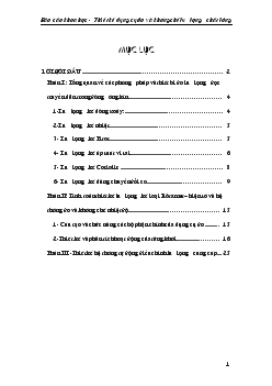 Thiết kế dụng cụ đo & khống chế lưu lượng chất lỏng