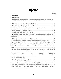 Thụ lý vụ án hành chính, Thực trạng & Giải pháp
