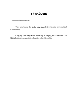 Thúc đẩy xuất khẩu hàng thủ công mỹ nghệ tại Công ty Artexport
