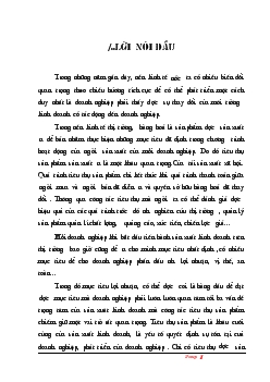 Tiêu thụ sản phẩm tại Công ty May Thăng Long