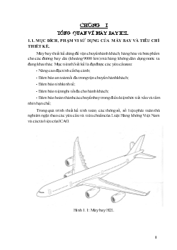 Xác định đặc tính cất, hạ cánh, tầm xa & thời gian bay của máy bay h2l