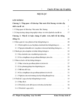 Xây dựng phần mềm quản lý nhân sự cho Kho bạc Nhà nước Hải Dương
