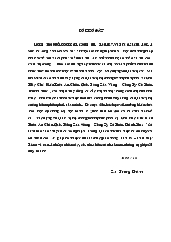 Xây dựng & quản trị hệ thống kênh phân phối tại Nhà máy chế biến thức ăn chăn nuôi Bông Lúa Vàng - Công ty Cổ phần Thành Phát