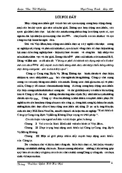 Xuất khẩu ở Công ty cung ứng dịch vụ hàng không