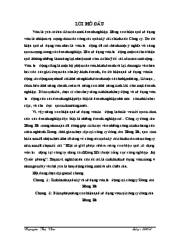 Một số giải pháp nhằm nâng cao hiệu quả sử dụng vốn lưu động tại Công ty đóng tàu Hồng Hà thuộcTổng cục Công nghiệp - Bộ Quốc phòng