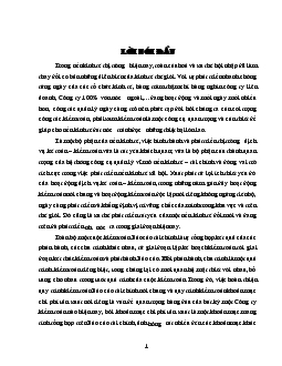 Báo cáo Kiểm toán khoản mục chi phí sản xuất trong kiểm toán tài chính do Công ty Cổ phần Kiểm toán & Định giá Việt Nam thực hiện